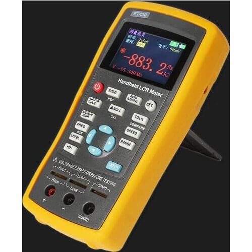 Handheld LCR Digital Bridge Tester High Precision Capacitance Inductance Resistance Meter