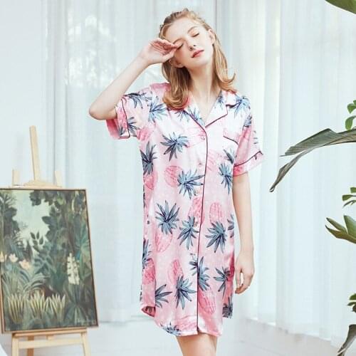 New Lady Summer Kimono Robe Chinese Womens Rayon Bath Gown Short Yukata Nightgown Sleepshirts Nightdress Pijama Mujer M-XL