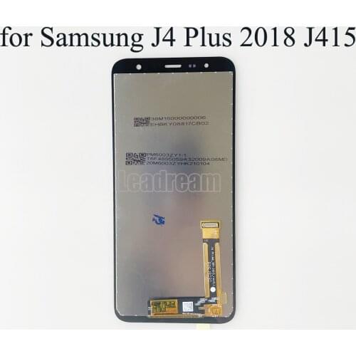 5Pcs Original LCD For Samsung Galaxy J4 Plus 2018 J4+ J6 Plus 6.0" SM-J610F J415 J415F J410 Display With Frame LCD Touch Screen