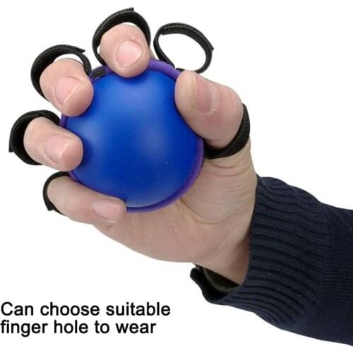 Finger Practice Gripper Elastic Soft Adjustable Practical for Home Office Finger Practice Exercise Muscle Hand Grip Equipment