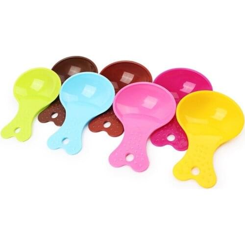 Pet Food Scooper Plastic Measuring Cups Food Spoon Small / Large Food Feeder Scooper Shovel for Dog Puppy Cat and Bird Food