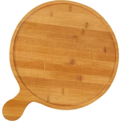 Pizza Tray Multi-size Portable Dessert Baking Dish Board Kitchen Handle Design Baking Tools