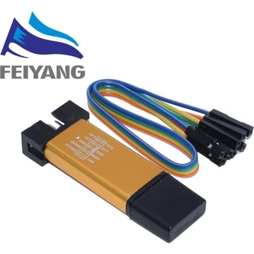 10PCS Stlink ST-Link V2 Mini STM8 STM32 Simulator Download Programmer Programming With Cover