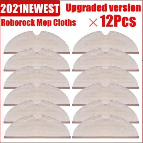 Upgraded version Cleaner Robot Mop Cloths Rags For XiaoMi Roborock S5 Max S6 Pure S6 MaxV S5 S51 S50 S55 Xiaowa E25 E35