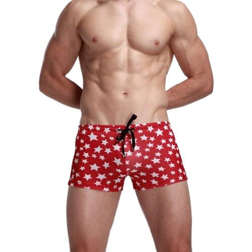 Sexy Underwear Men Print Boxer Shorts Homme Male Comfortable Underpants Mens Boxers Breathable Panties