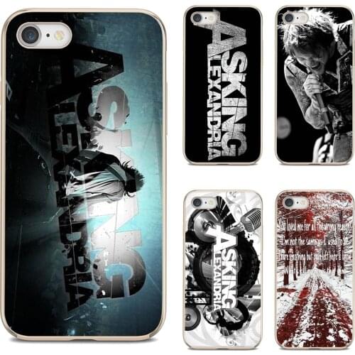 UK-Asking-Alexandria-logo-Rock-Band For Xiaomi mi Redmi Note 3 4 4X 5 6 7 8 8t 9 9s 9t 10 pro lite Silicone Bag Case