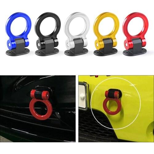 Universal ABS Bumper Car Sticker Adorn Car Simulation Tralier Tow Hook Kit Car Accessories