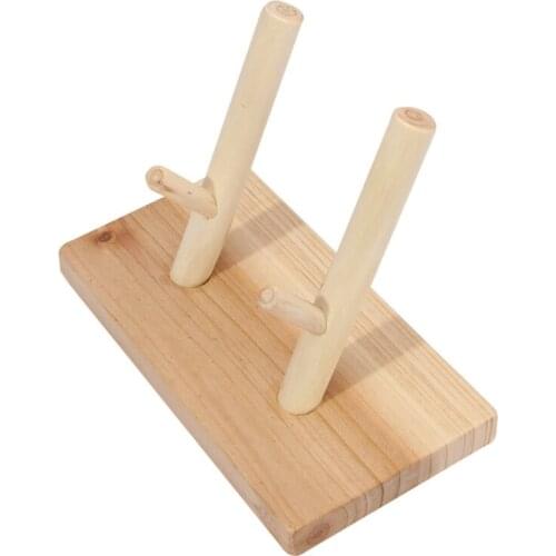 Universal Wooden Mobile Phone Holder with Non-slip Mat Smooth Non-toxic Tablet Game Controller Stand Home Decor