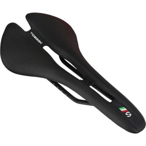 TOSEEK Bicycle Saddle Hollow Breathable Comfortable Bike Saddle Cushion Cycling Seat for Mtb Road Bike