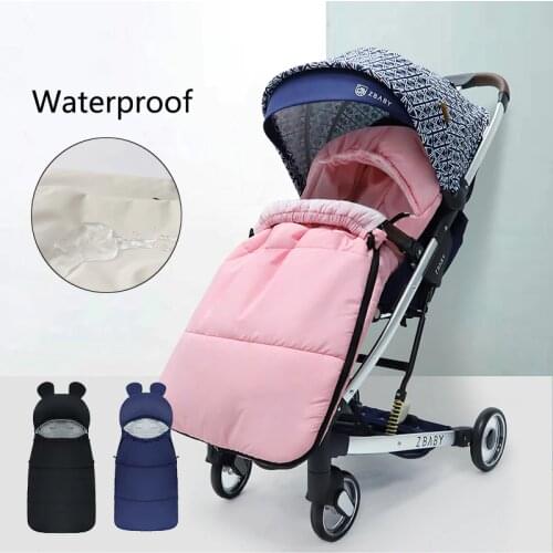 3 in 1 Winter Universal Baby Sleeping Bags Waterproof Footmuff Sleepsacks Newborn Foot Case Cover Nest Stroller Accessory
