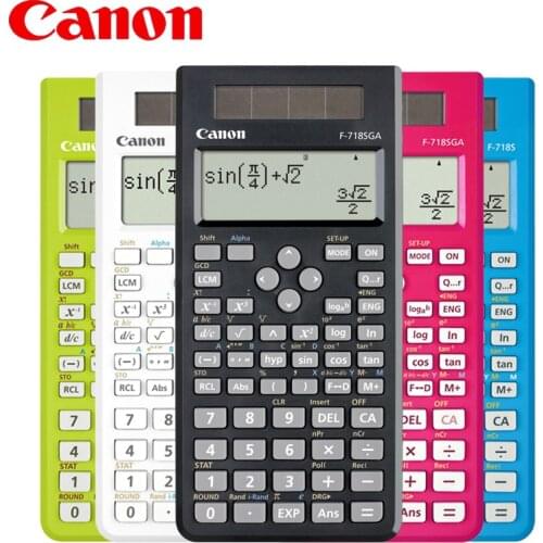 1 Pcs Canon F-718S calculator Student Science Function Calculator CANON computer exam examination authentic better than 991ES