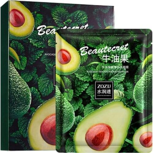 10PCS Moisturizing Facial Mask Oil Control Anti Aging Whitening Blackhead Remover Hyaluronic Acid Aloe Skin Care Wrapped Mask