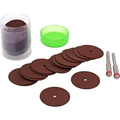 36pcs 24mm Resin Cut-off Wheel Cutting Disc Kit For Dremel Rotary Hobby Tool Bit Dremel Accessories