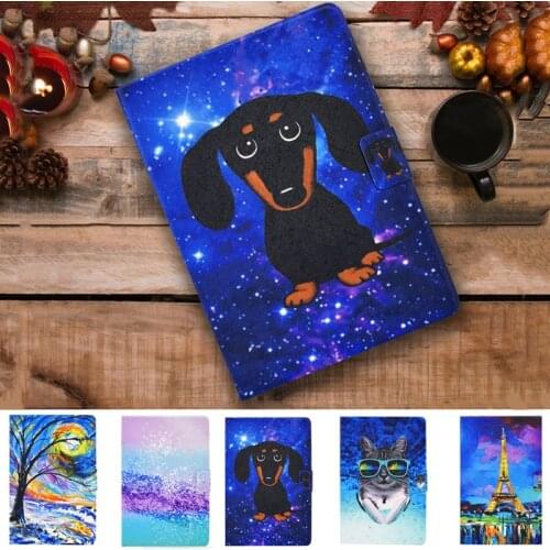 For Samsung Galaxy Tab A7 Case Tab A7 10.4 T500 T505 T507 Flip Cartoon Kids Stand Tablets Cover For Samsung Stand Tablet Cover
