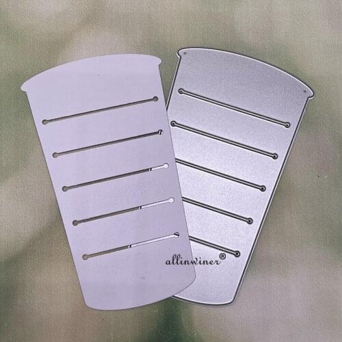 Cup decoration Metal Cutting Dies for DIY Scrapbooking Album Paper Cards Decorative Crafts Embossing Die Cuts