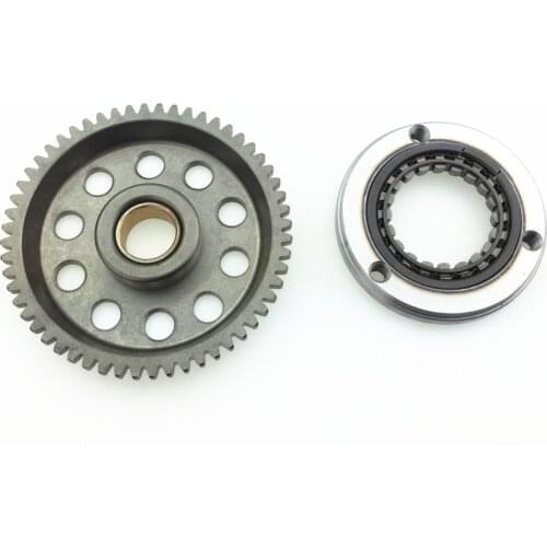 For CQR Zongshen 250 Motorcycle Engine T4 Over M4 Clutch Start Clutch Large Disc Tooth Assembly K5