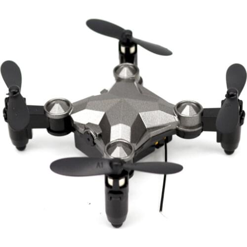 DH120 2.4G 4CH 0.3MP WIFI FPV Portable Camera RC Drone Quadcopter Suitcase Style Mini RC Drone Pocket for Children RTF