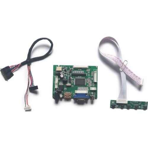 Screen 1366*768 VGA+AV LCD display drive board kit WLED 60Hz fit LTN140AT01/LTN140AT02/LTN140AT07/LTN140AT08 40-Pin LVDS