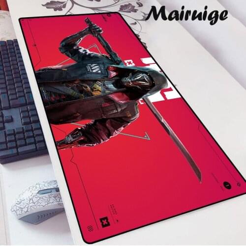 Ghostrunner Gaming Mouse Pad XXL Large Computer Keyboard Desk Mat Gamer Accessories Non-slip High Quality Mousepad Table Pad Rug