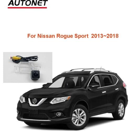 Autonet Rear view camera For Nissan Rogue Sport 2013~2018 CVBS /AHD720P CCD night view backup camera/ license plate camera