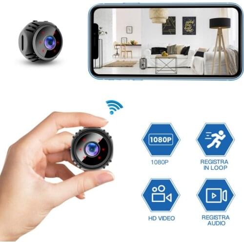 HD 1080P Mini Camera WIFI Camera W8 Night Vision Waterproof Shell CMOS Sensor Recorder Camcorder Cam Home Security
