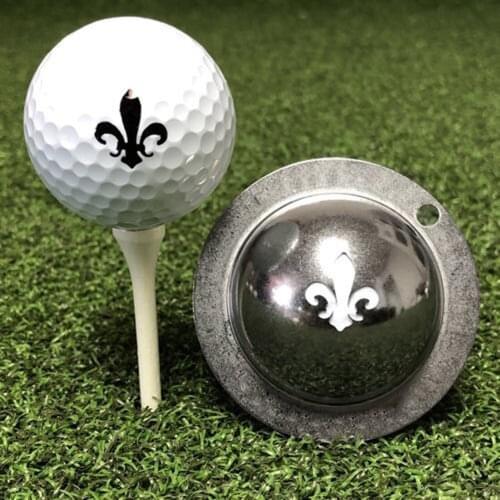 Golf Ball Liner Golf Ball Drawing Alignment Stencils Marking Tool Stainless Steel Golf Marker Tool For Golf Accessories