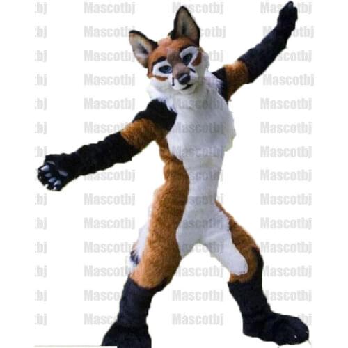 Factory Direct Sell Best Quality on Ali Brown Wolf Fx Fursuit Birthday Dress Costume Cosplay Christmas Party
