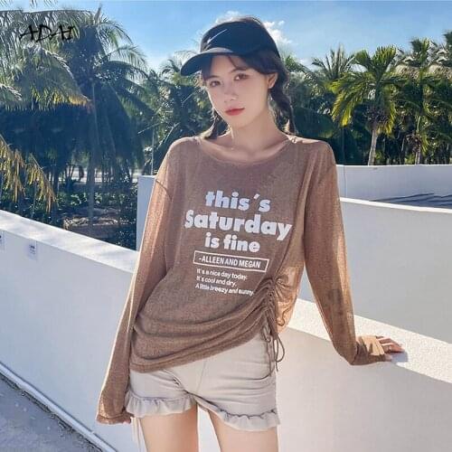 Sexy High Waist 3 Piece Bikini Set Bathing Suits 2021 Sports Swimsuit Cover Up with Sleeves Beach Summer Womens Push Swimwear