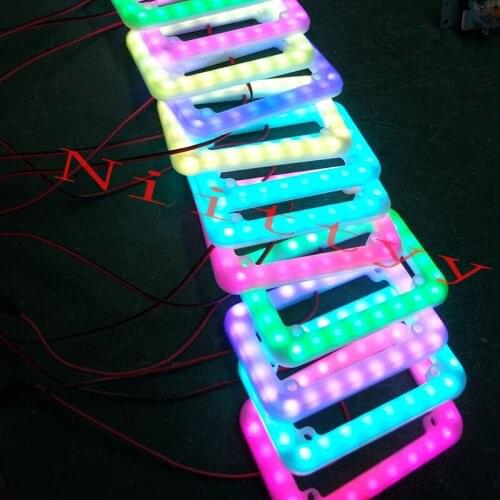 Coin selector multi Coin Acceptor Colorful LED decorative frame for Vending machines Arcade machines