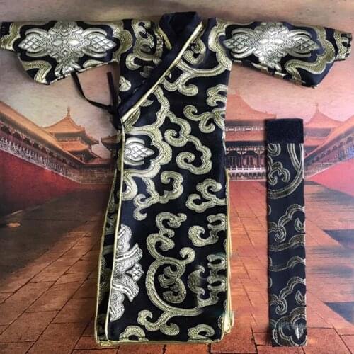 1/6 scale Ancient Soldier Generals robe Ming Dynasty High-quality Silk Cloth for 12in action figure collection toys