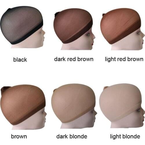 10PCS(5bags) Clearance Quality Deluxe Wig Cap Hair Net For Weave Hair Wig Nets Stretch Mesh Wig Cap For Making Wigs Free Size