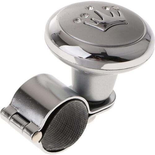 2Pcs Steering Wheel Aid Power Handle Assister Spinner Knob For Car Truck