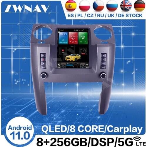 Tesla style Android 9 Car multimedia Player For Land Rover Discovery 3 GPS navigation Auto stereo radio tape recorder head unit