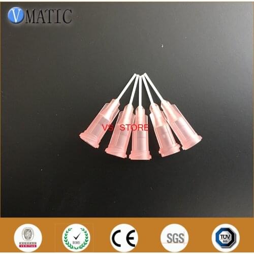 Free Shipping 1/2 Inch X 20G Polypropylene Flexible Needle Plastic Needle Tip 100Pcs