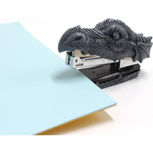 Hot Sale Creative Stapler Practical Office Stationery Home Crafts Desktop Resin Decoration Animal Styling