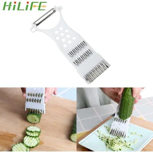 HILIFE Garlic Grater Potato Peeler Kitchen Gadgets Cucumber Carrot Slicer Graters Vegetables Cutter Fruit Vegetable Tools