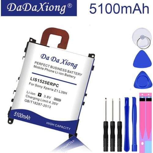 Da Da Xiong 5100mAh LIS1525ERPC Li-ion Phone Battery for Sony Ericsson Xperia L39h Xperia Z1 L39 C6902 C6903 C6916 C6943 etc