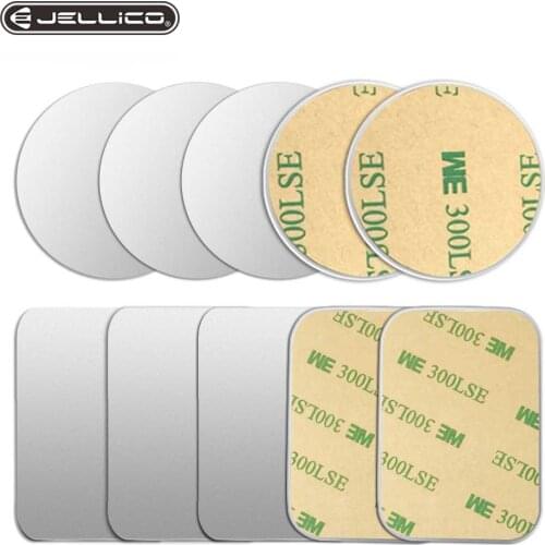 Jellico 5pcs/2pcs/1pcs Magnetic Holder Car Phone Holder Metal Plate Disk For iphone X Xiaomi iron Sheet Sticker Car Stand Mount