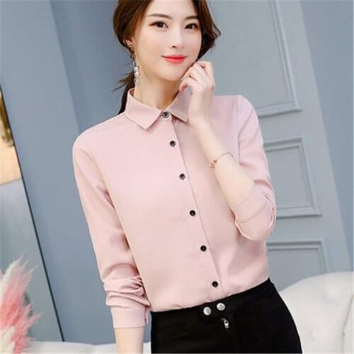 Fashion Blouses Womens Tops and Blouse 2018 Autumn Loose Blouse Women Long Sleeve Blouse Woman Ladies Shirts Plus Size XXL Y1578