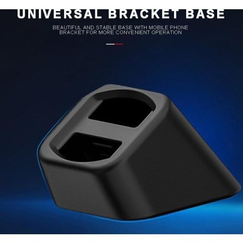 New Arrival Dual Grid Base Suitable for Car Air Vent Mount Black Cars Phone Fix Holder 360 Rotate Magnetic Phone Holders