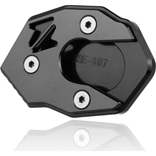 Motorcycle Kickstand Side Stand Extension Foot Pad Support For KAWASAKI NINJA650 Z650 Z900 RS 2017 2018 2019 2020