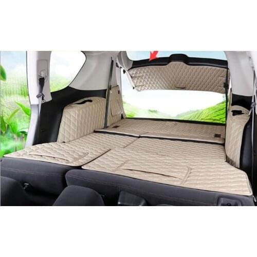 Custom custom car trunk mat 7 seats for nissan patrol y62 Interior Accessories Carpet car styling