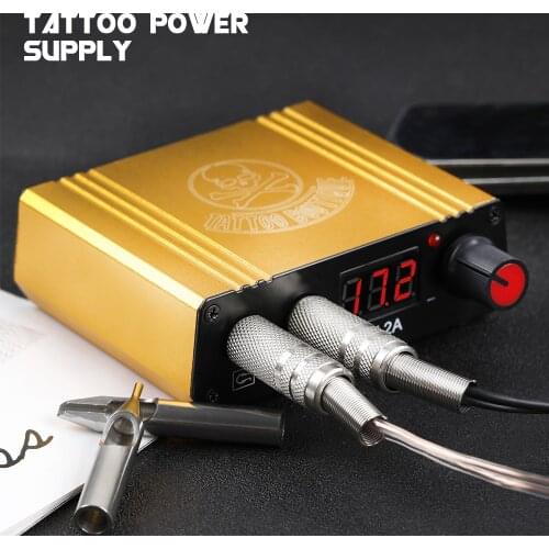 PHOENIXY Portable LCD Dual 2A Tattoo Power Supply Booster Start Powerful For Tattoo Machine Gun Supply