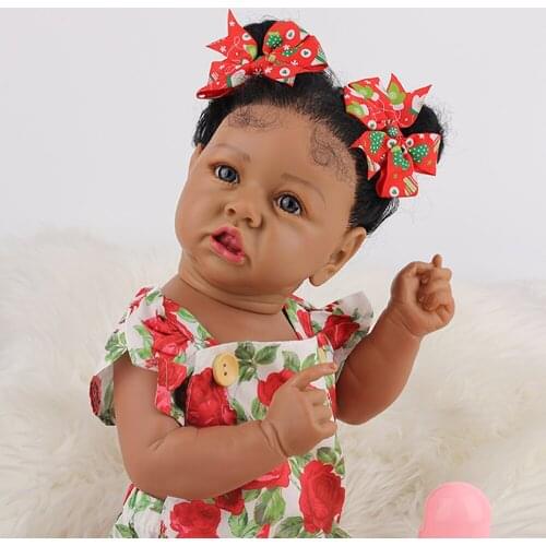 Hoomai 23"58cm Realistic Reborn Baby Dolls Silicone Soft Body Fashion Boneca Reborn For Kids Christmas Gift Best Playmates
