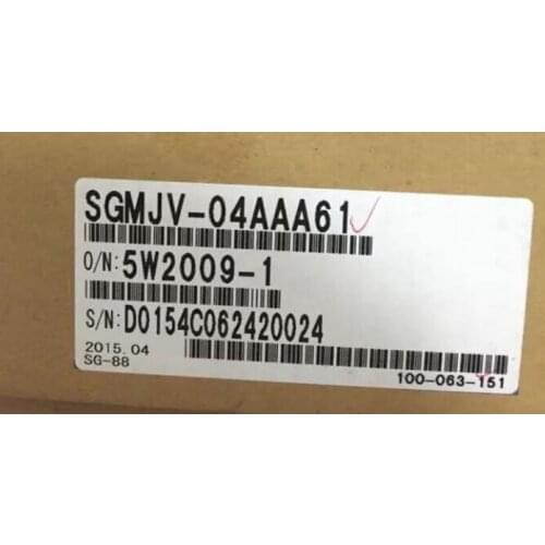 Servo motor SGMJV-04AAA61, new with box , 12 months warranty , fastly shipping