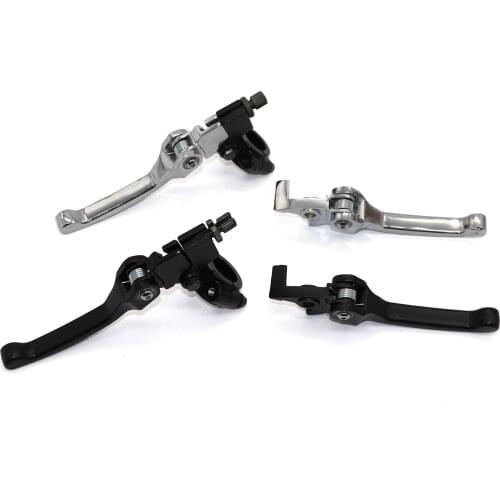 Dirt motorcycle pit folding clutch brake lever for 110 125 140 150 cc dirt bike & dirt pit bike and atv motocross spare parts