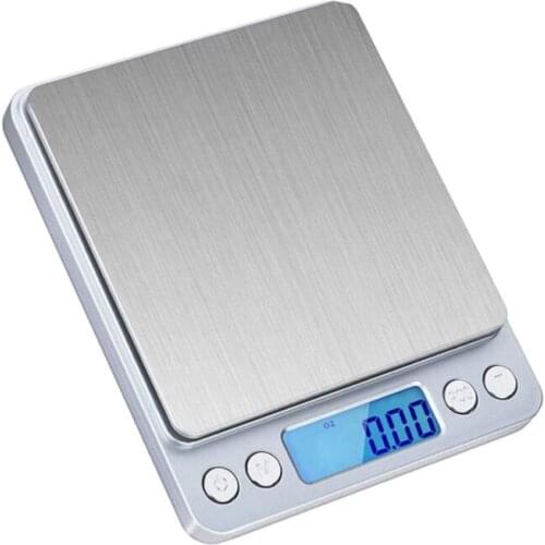 0.01/0.1g Precision LCD Digital Scales 500g/3000g Mini Electronic Grams Weight Balance Scale for Tea Baking Weighing Scale