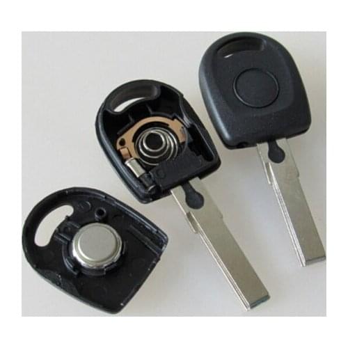 Blank Car Key Cover Case For VW Passat Transponder Key Shell With Light