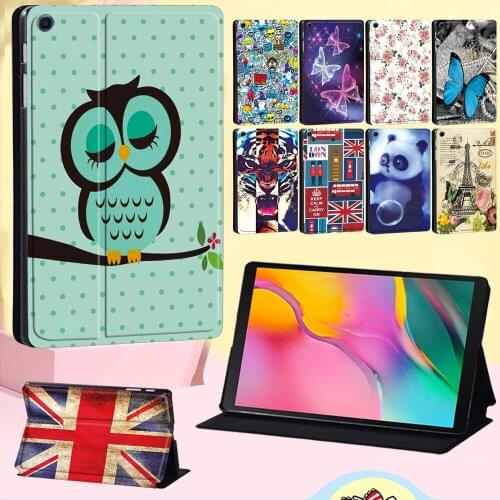 Protective Case for Samsung Galaxy Tab S6 Lite P610 P615/Tab S7 T870 T875/Tab S4 T830 T835 - Oldimage Series Tablet Cover Case