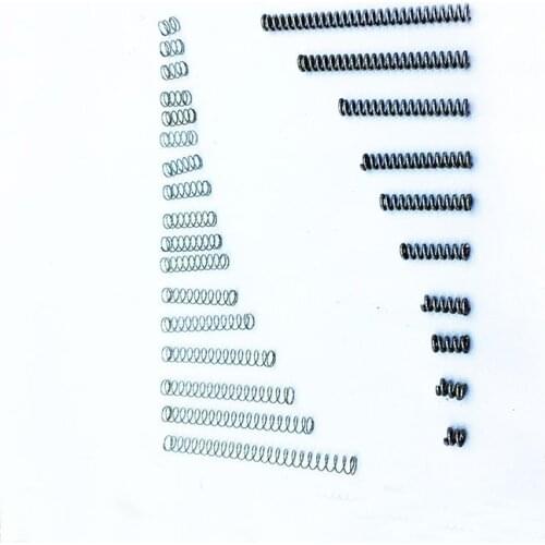 0.08mm Wire diameter Stainless steel Compression springs Coil Small Pressure springs 1.5mm OD 2mm-50mm Length